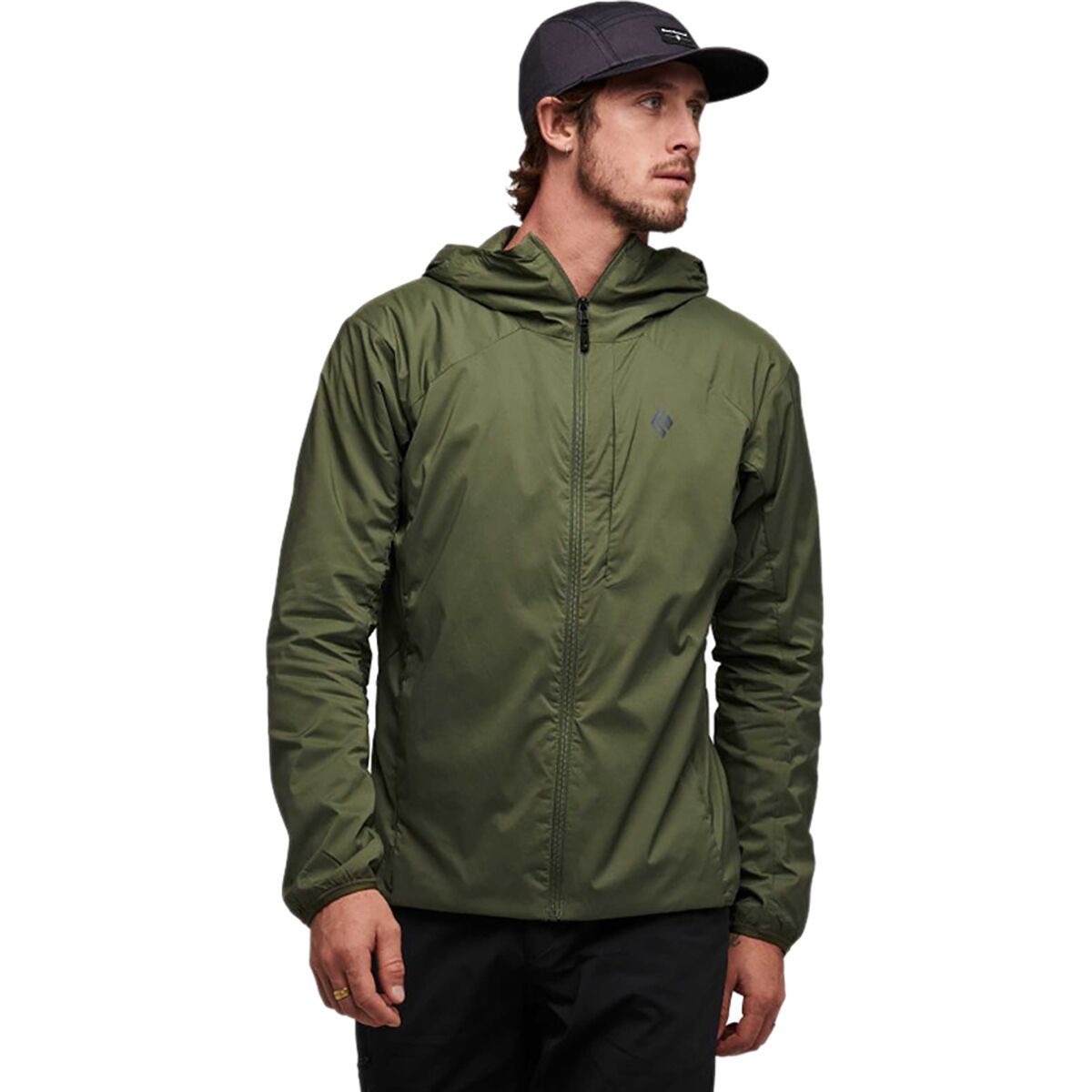 Black Diamond Men's Alpine Start Insulated Hoodie in Tundra - Size: Medium