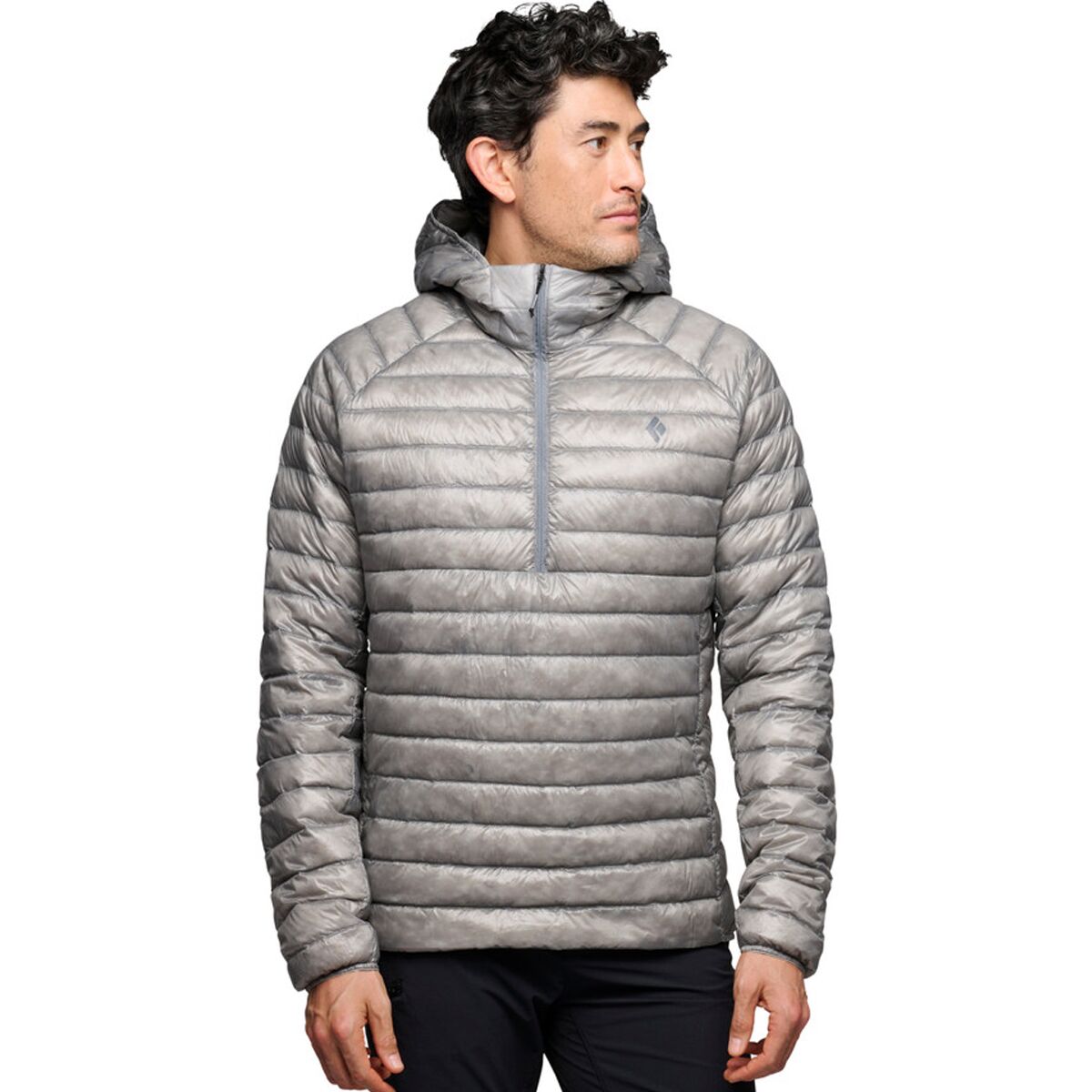 Black Diamond Black Diamond Men's Deploy Down Hooded Jacket in Pewter - Size: XL - $324.35 at Steep and Cheap