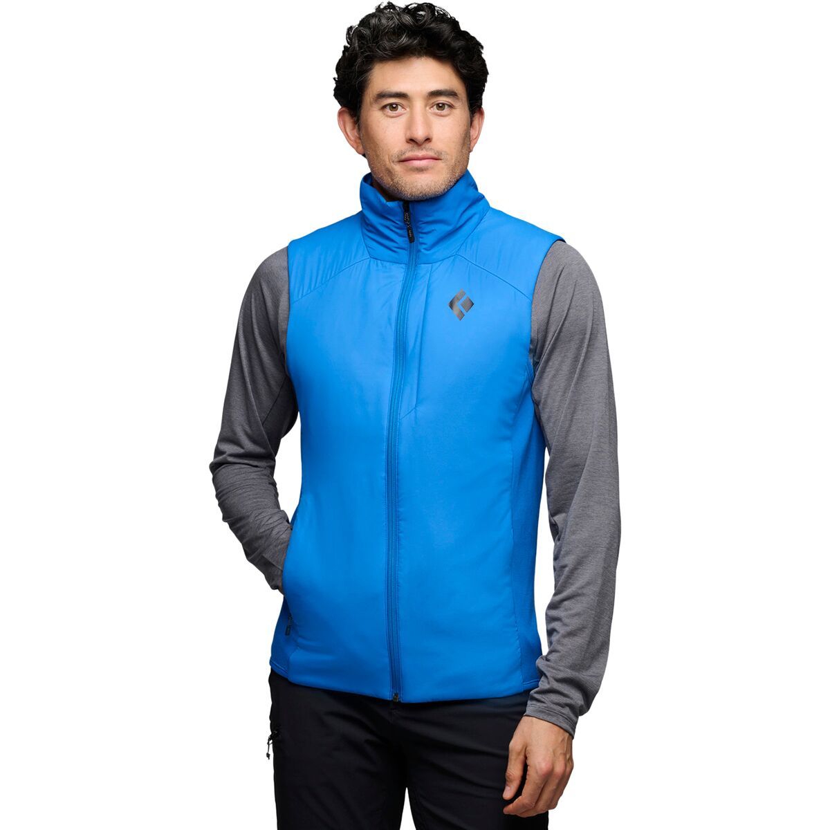 Black Diamond Men's First Light Hybrid Vest in Drifter Blue - Size: Large