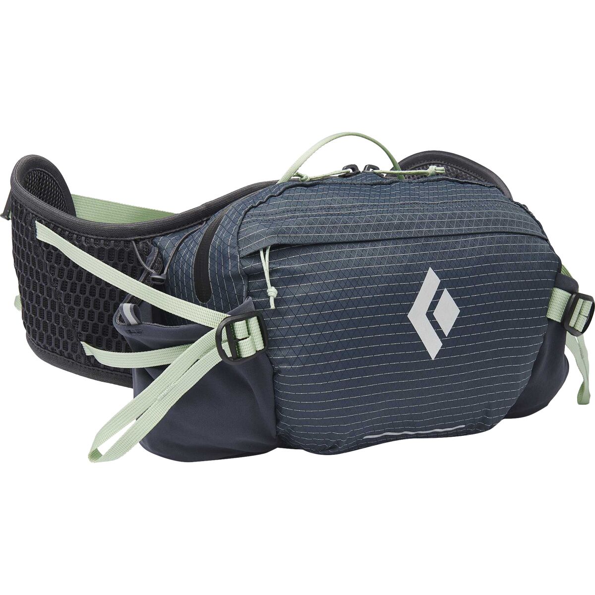 Black Diamond Pursuit 6L Waist Pack in Carbon / Foam Green