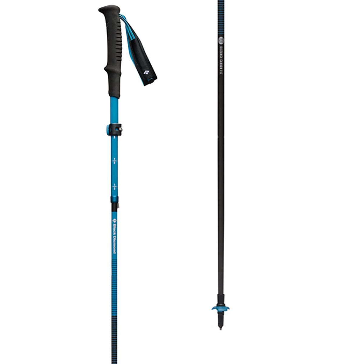 Black Diamond Distance Carbon FLZ Trekking Poles in Desert Sky - Size: 110cm
