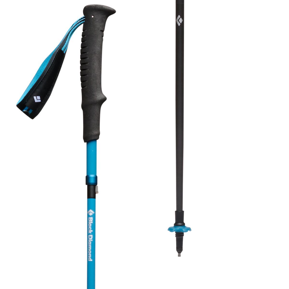 Black Diamond Distance Carbon Z Trekking Poles in Desert Sky - Size: 110cm