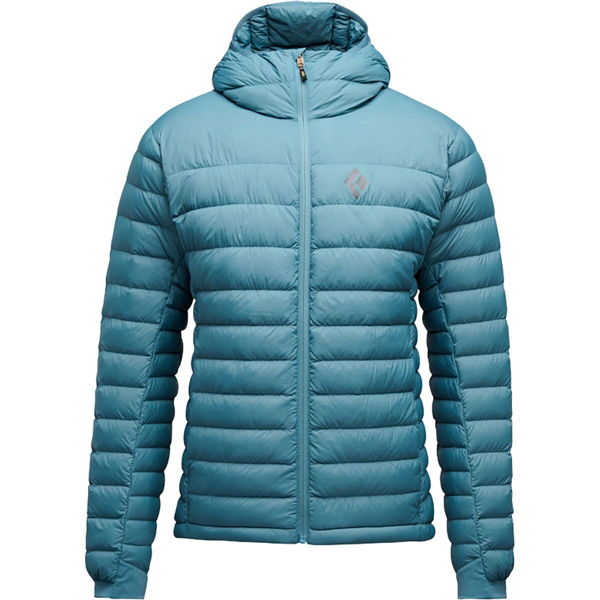 Black Diamond Black Diamond Men's Access Down Hooded Jacket in Creek Blue - Size: Small - $261.75 at Steep and Cheap