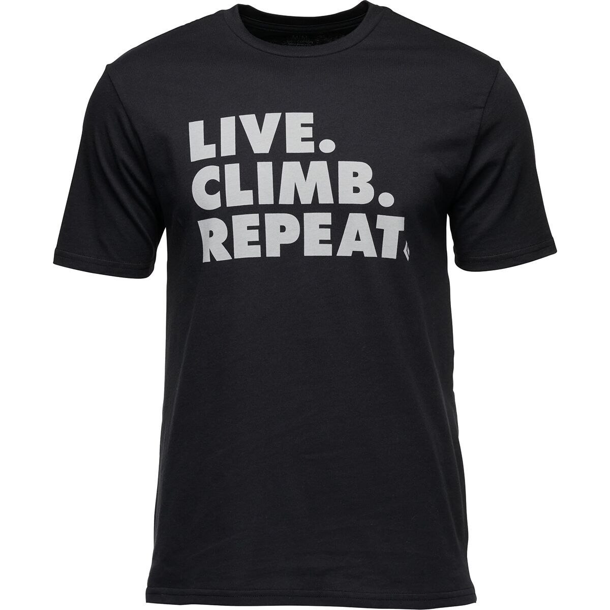 Black Diamond Men's Live Climb Repeat T-Shirt in White - Size: Large