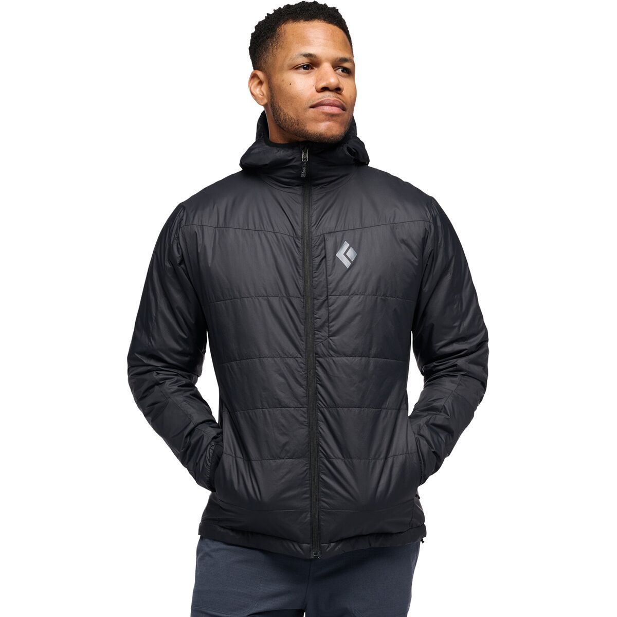 Black Diamond Men's Solution Hooded Jacket - Size: Small