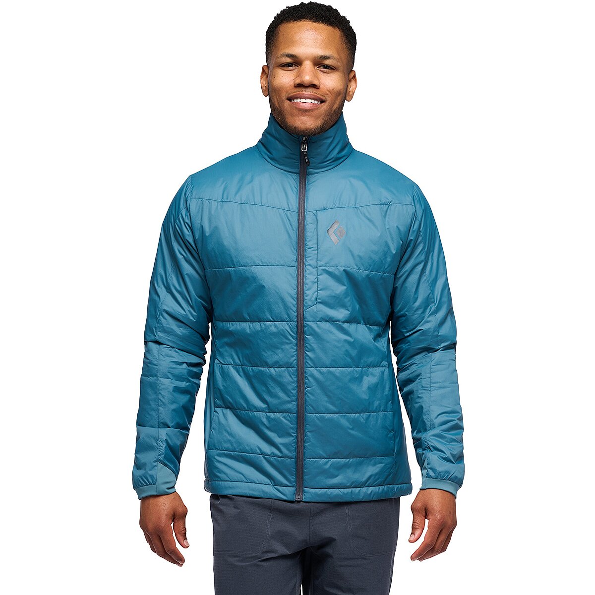 Black Diamond Men's Solution Jacket in Creek Blue - Size: Medium