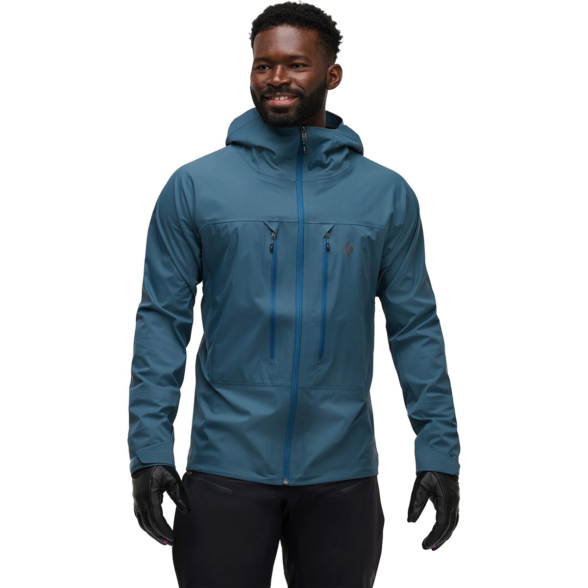 Black Diamond Black Diamond Men's Dawn Patrol Hybrid Shell in Midnight Blue - Size: XL - $284.25 at SteepandCheap.com