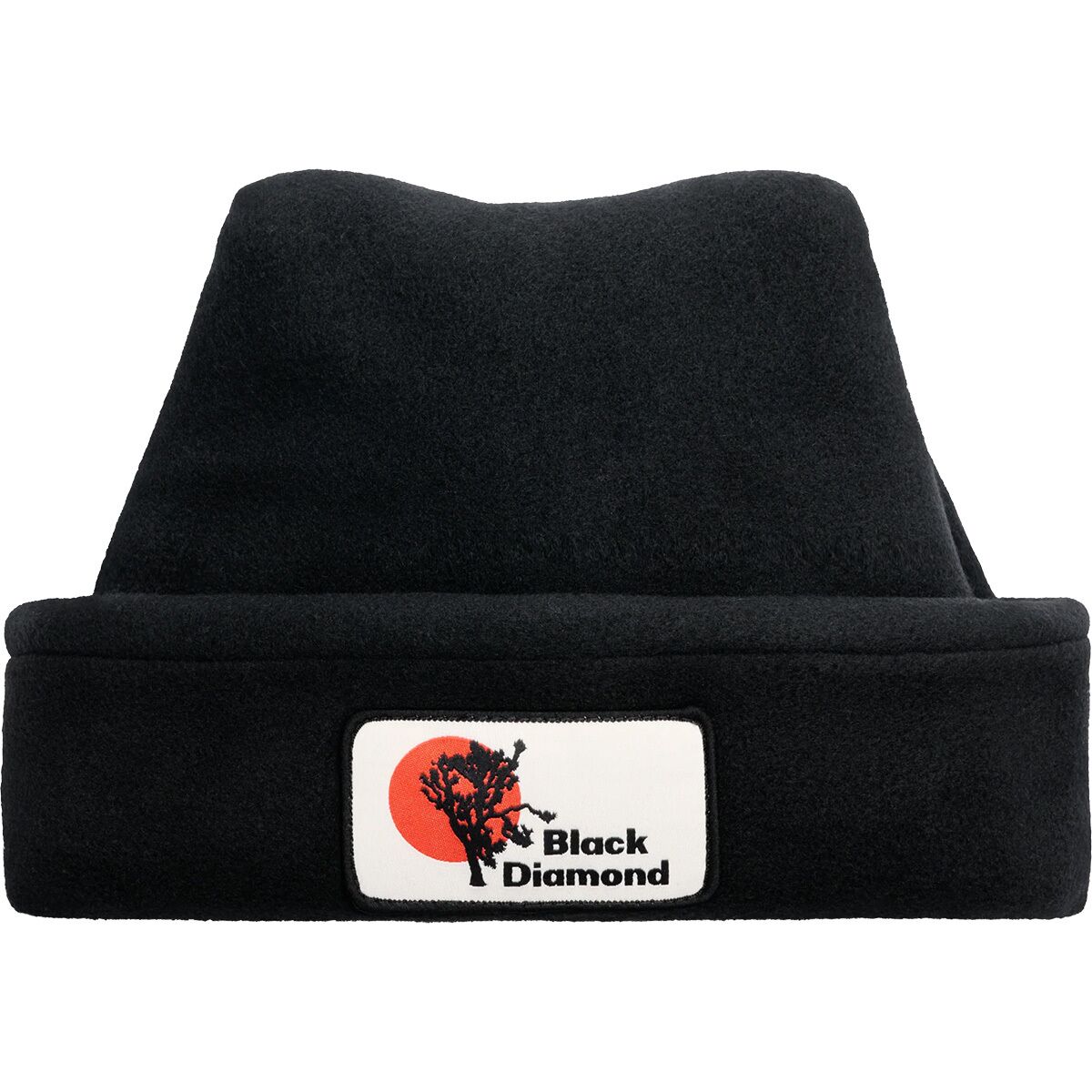 Black Diamond Pointed Fleece Beanie