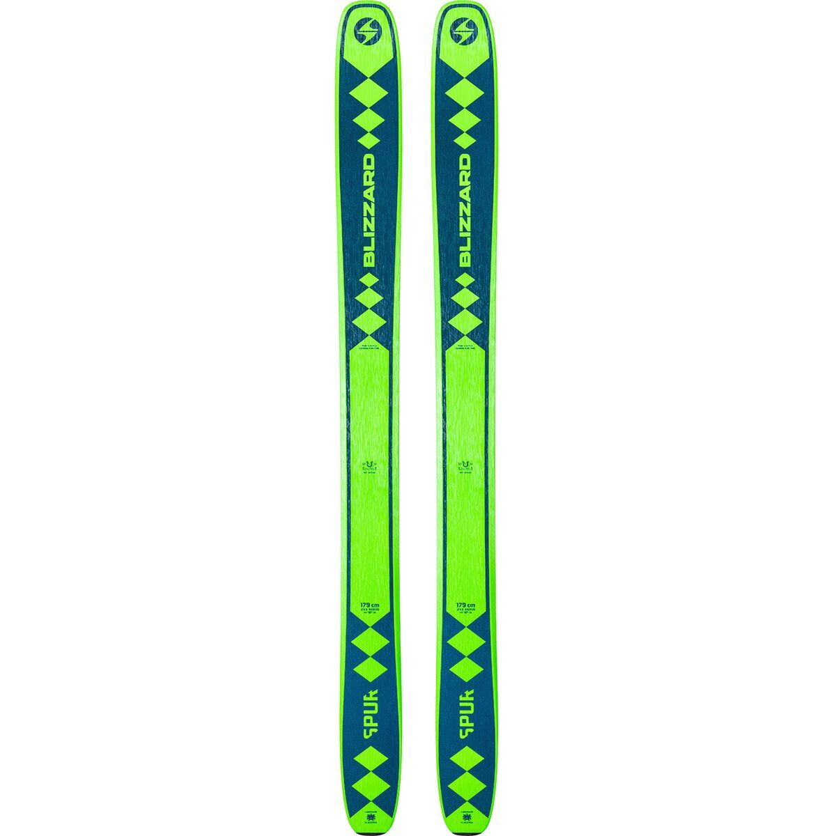 Blizzard Spur Ski - 2025 in Green / Blue - Size: 159cm