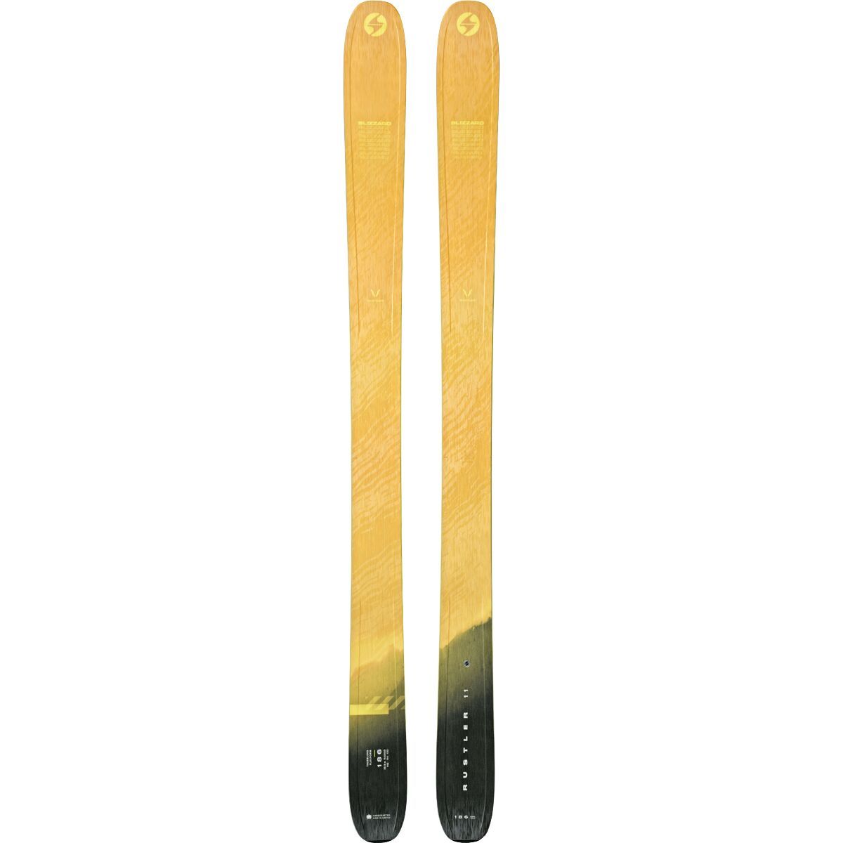 Blizzard Rustler 11 Ski - 2025 in Yellow - Size: 174cm