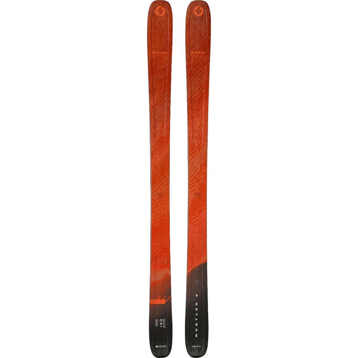 Blizzard Rustler 9 Ski - 2025 in Orange - Size: 186cm