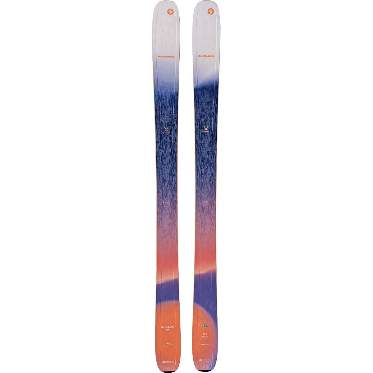 Blizzard Women's Sheeva 10 Ski - 2025 in Orange - Size: 168cm