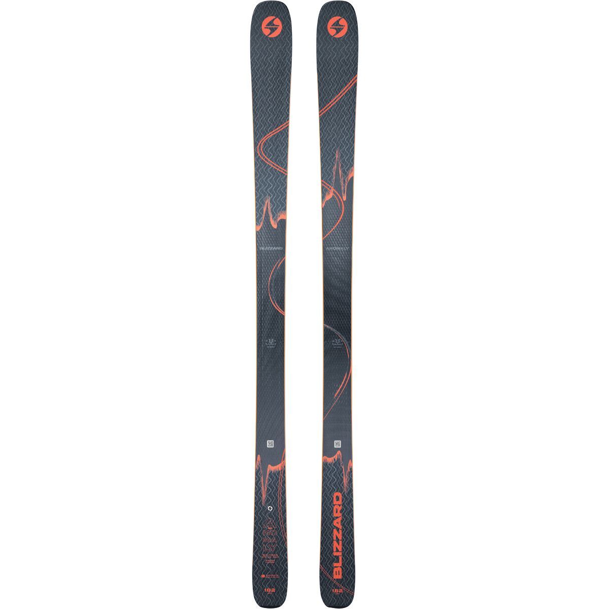 Blizzard Anomaly 88 Ski - 2025 in Blue / Orange - Size: 188cm