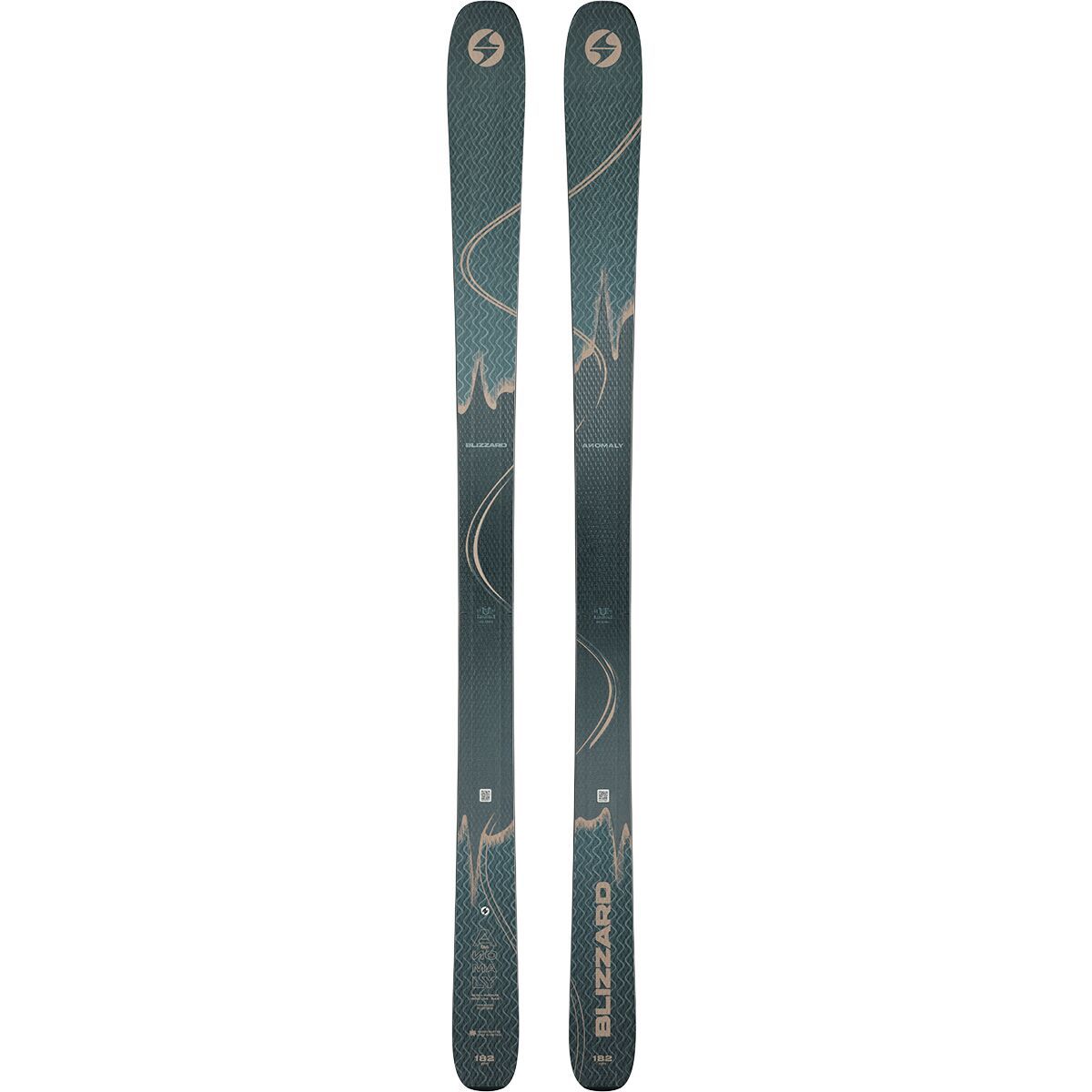 Blizzard Anomaly 94 Ski - 2025 in Petrol / Caramel - Size: 170cm
