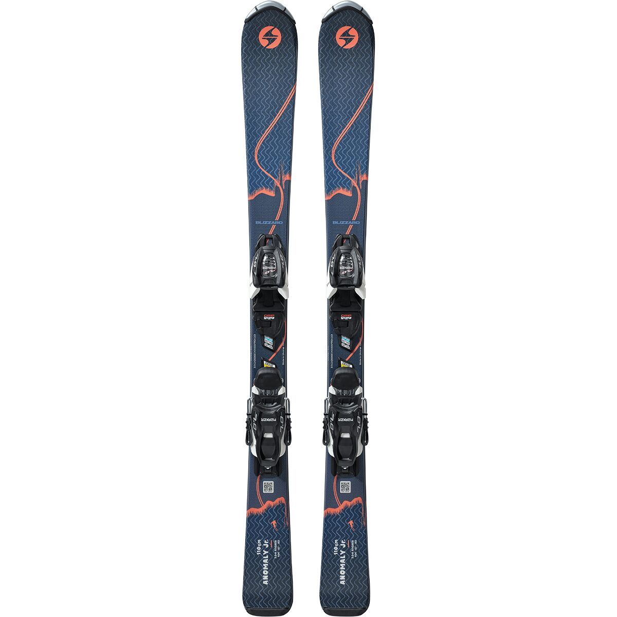 Blizzard Anomaly Jr (100-140) 4.5 Ski - 2025 - Kids' in Blue / Orange - Size: 100cm