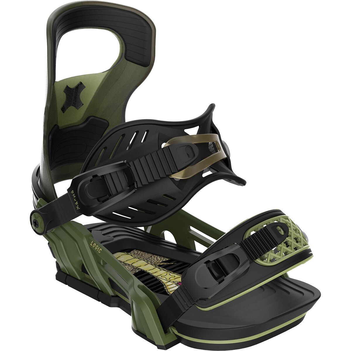 Bent Metal Logic Snowboard Binding - 2025 in Green - Size: Medium