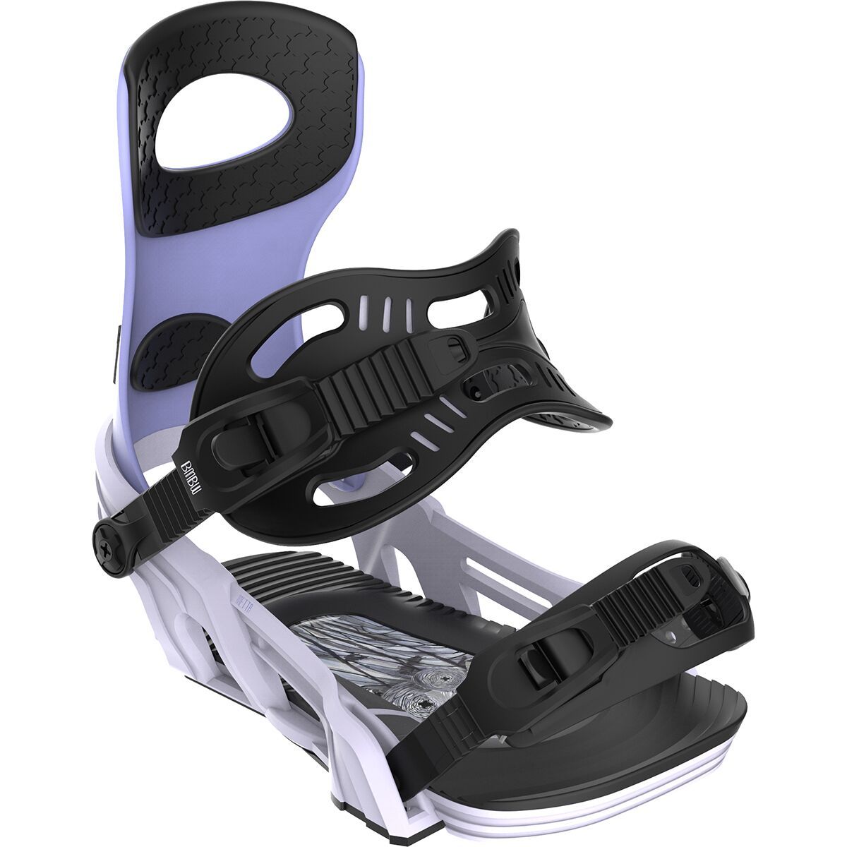Bent Metal Women's Metta Snowboard Binding - 2025 in Black - Size: M/L