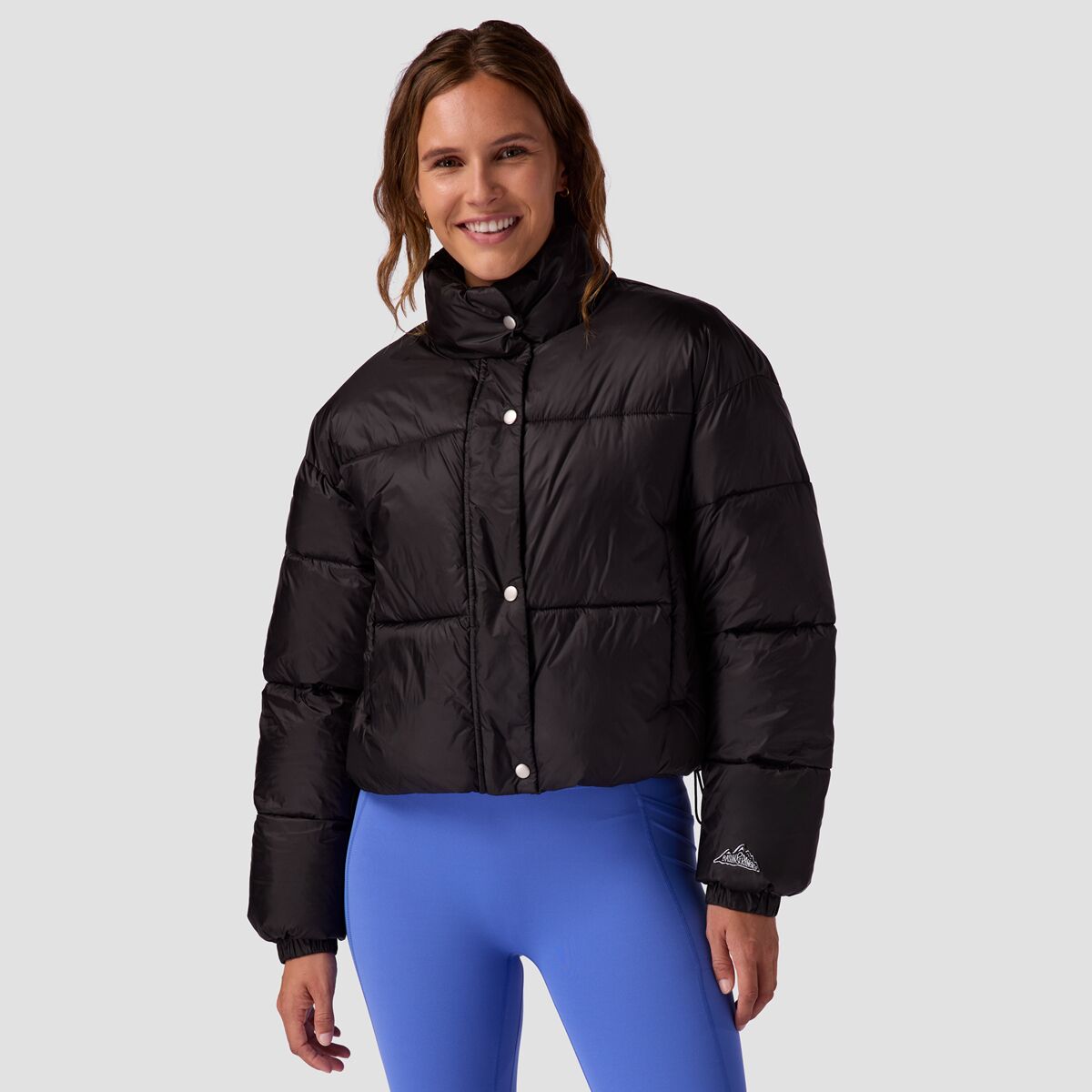 Basin and Range Basin and Range Women's Brandy Boxy Puffer Jacket in Black - Size: XL - $39.60 at Steep and Cheap
