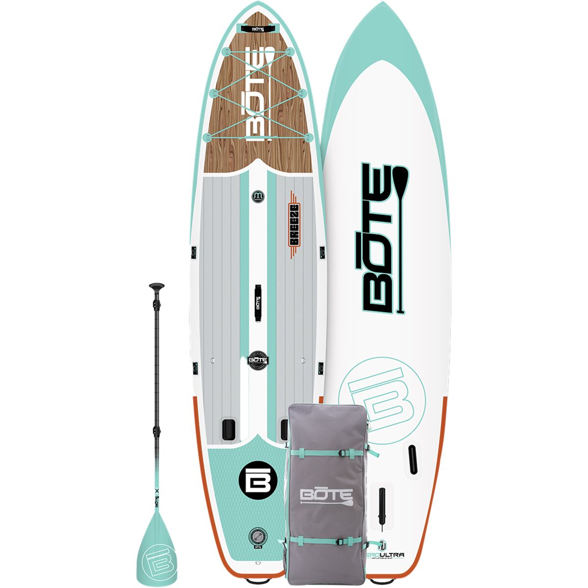 Bote BOTE Breeze Aero 11ft 6in Inflatable Stand-Up Paddleboard in Classic Mangrove 24 - Size: 11ft 6in - $545.30 at SteepandCheap.com