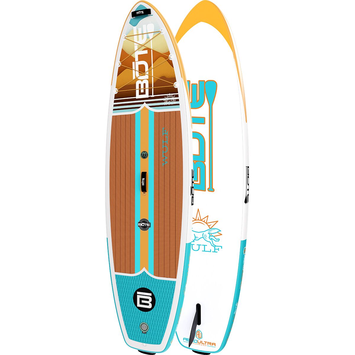 Bote BOTE WULF Aero 11ft 4in Inflatable Stand-Up Paddleboard in Native Dune - Size: 11ft 4in - $391.30 at SteepandCheap.com