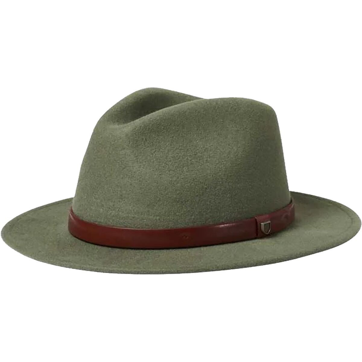 Brixton Messer Hat in Light Moss - Size: Medium