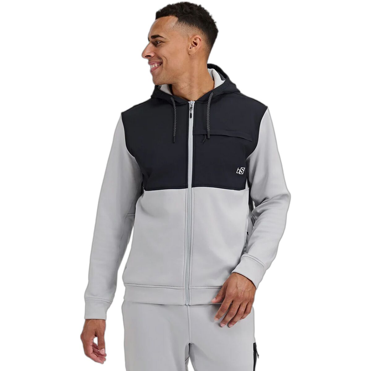 BlackStrap BlackStrap Men's Spectrum Full-Zip Top in Ash - Size: Medium - $103.97 at Steep and Cheap