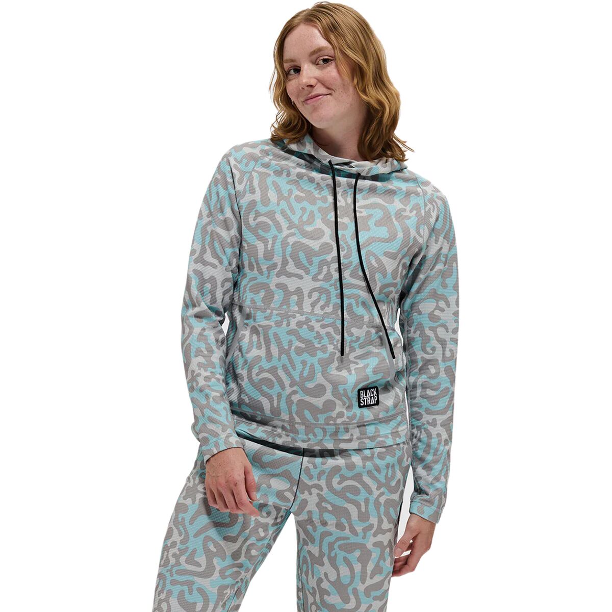 BlackStrap BlackStrap Women's Baseleisure Hoodie in Animo Ash - Size: Medium - $66.46 at Steep and Cheap
