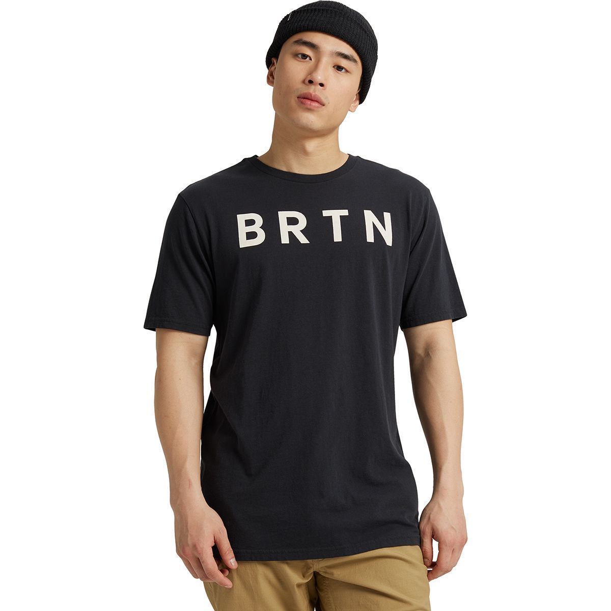 Burton Men's BRTN T-Shirt in Stout White - Size: XS