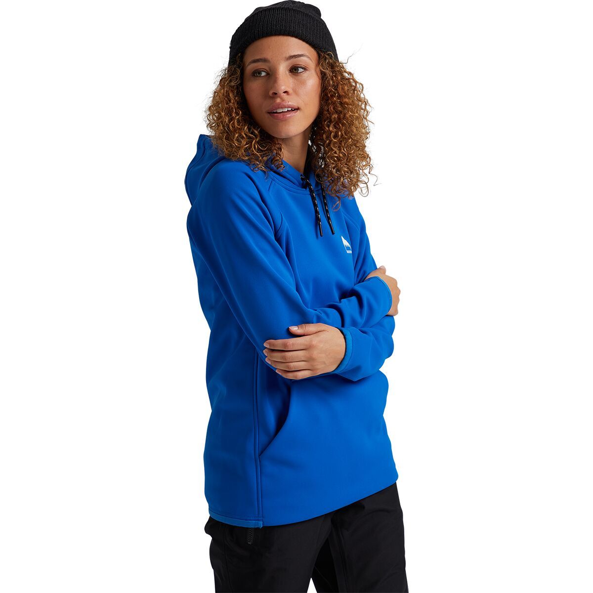 Burton Women's Crown Weatherproof Pullover Fleece Jacket in Forest Moss - Size: Small