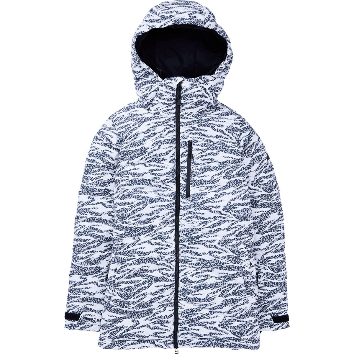 Burton Burton Women's Loyil Down Jacket in Zebra Camo - Size: XS - $203.97 at Steep and Cheap