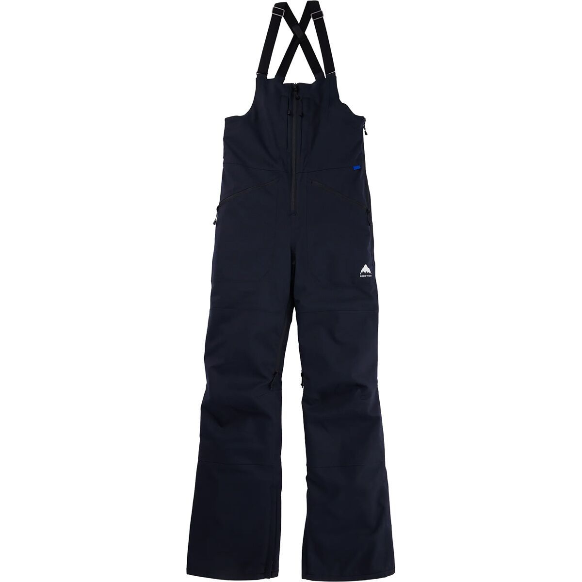 Burton Women's Reserve Stretch 2L Bib Pant in True Black - Size: XS