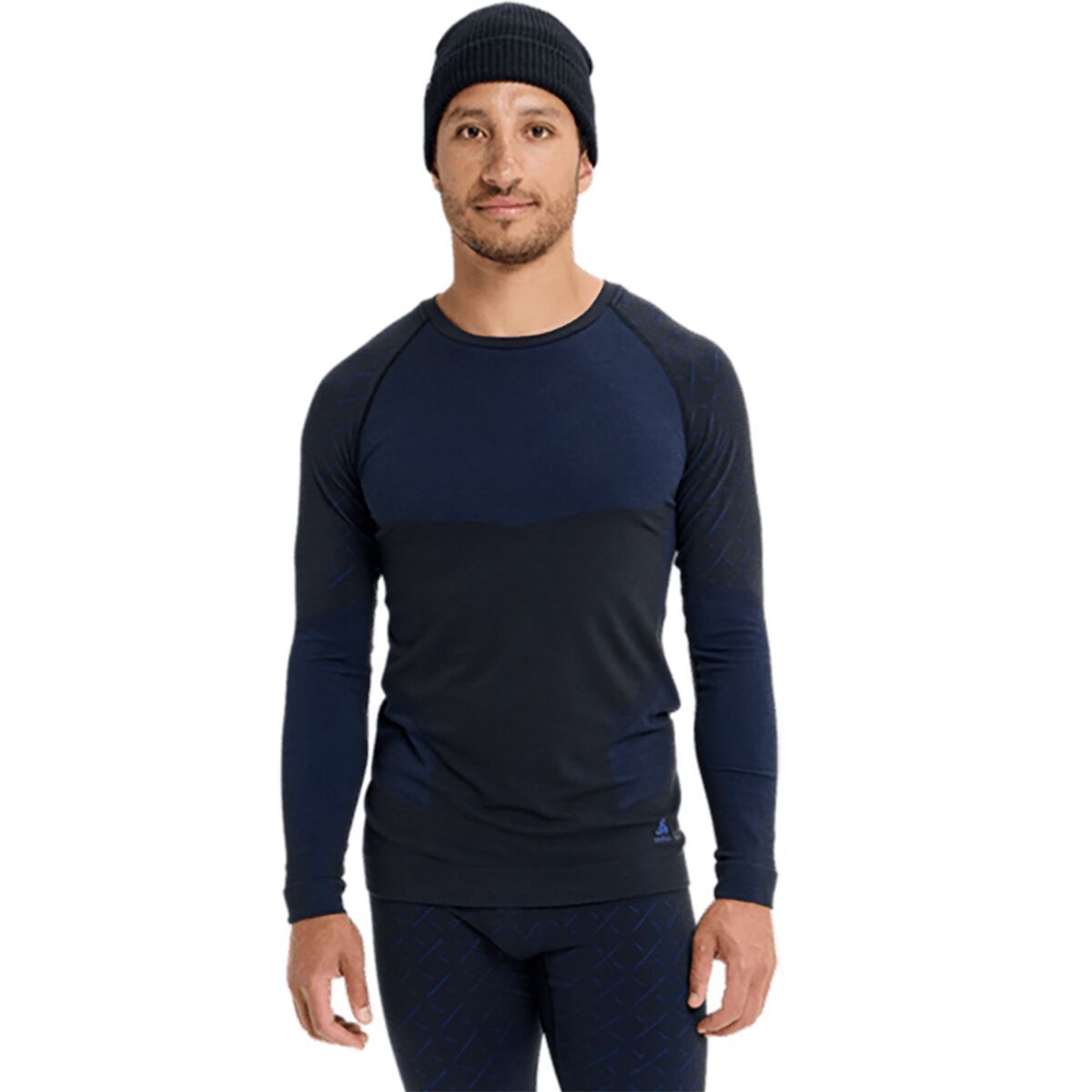Burton Men's AK Slokar Merino Crew in True Black / Jake Blue - Size: XXL