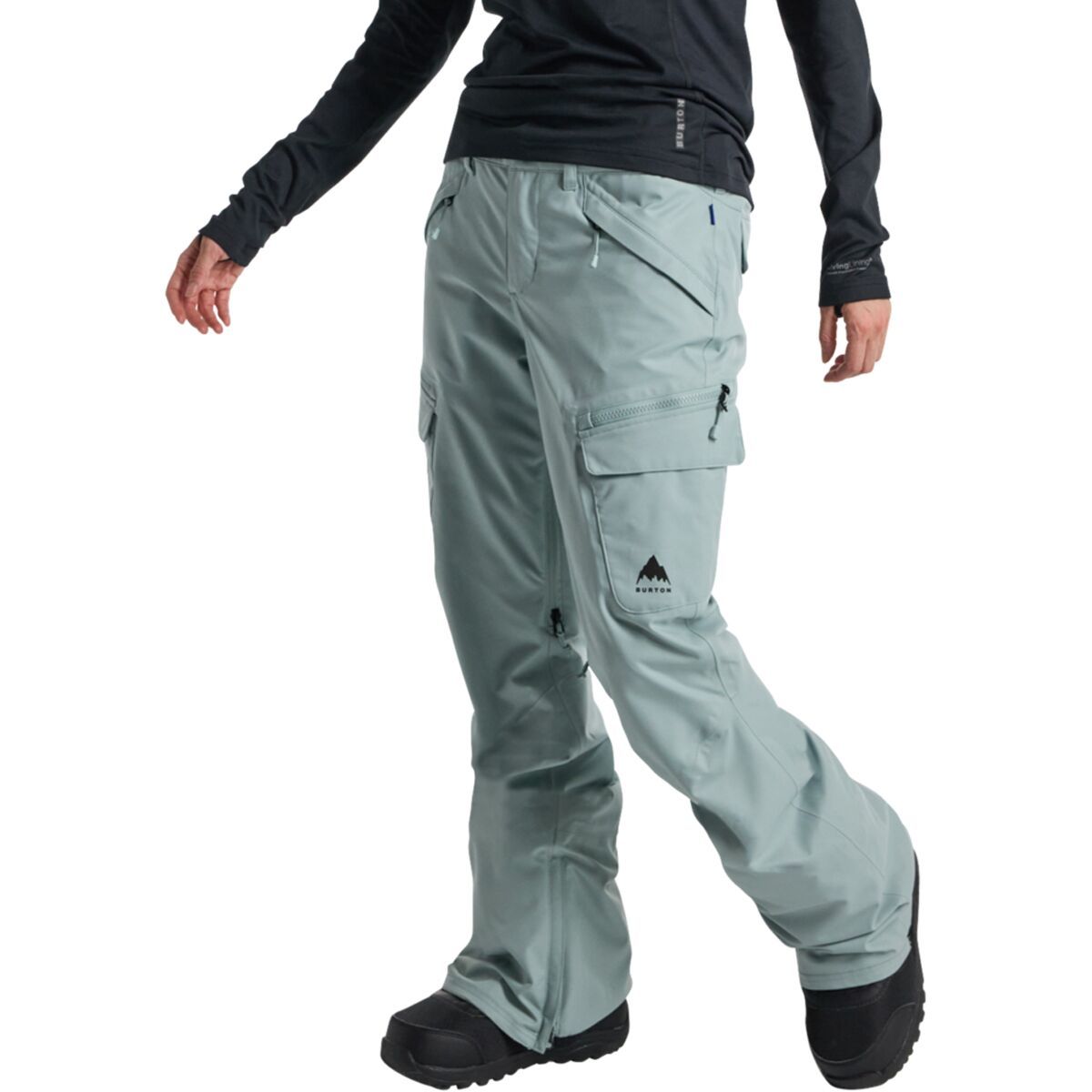 Burton Women's Gloria Insulated Pant in Petrol Green - Size: XS