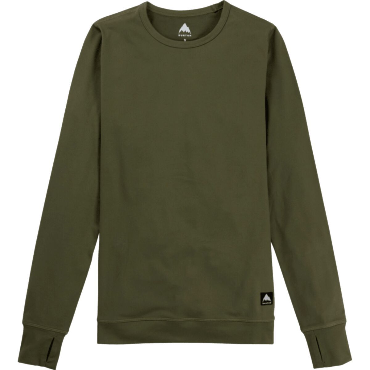 Burton Women's Midweight Crew Baselayer in True Black - Size: Small