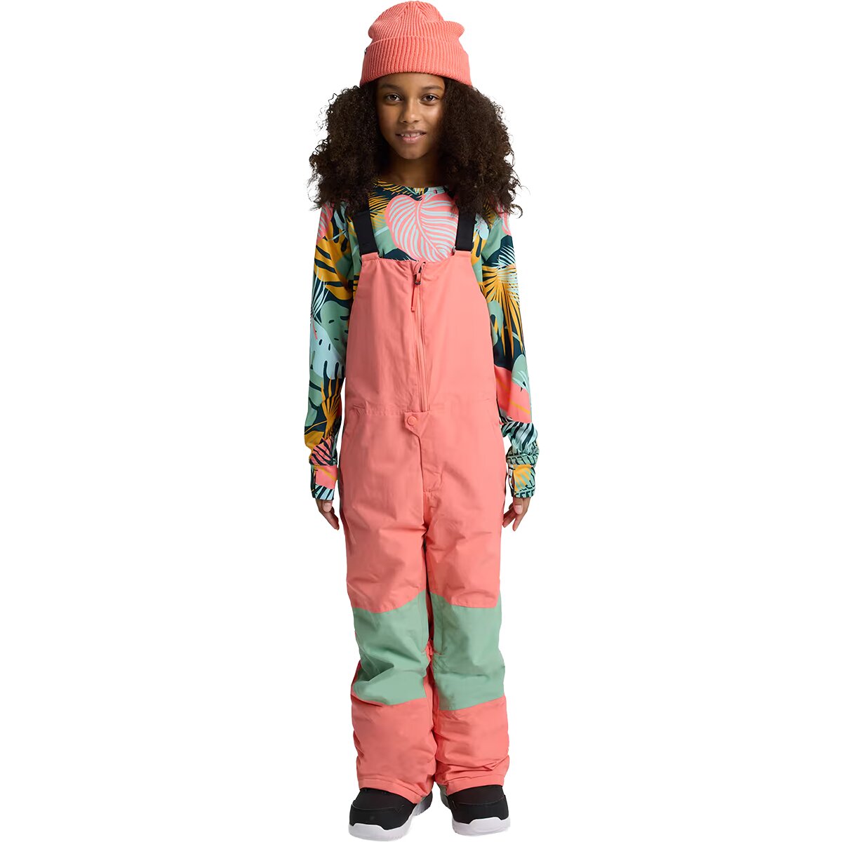 Burton Burton Skylar 2L Bib Pant - Kids' in Peach Echo - Size: XL - $110.47 at Steep and Cheap