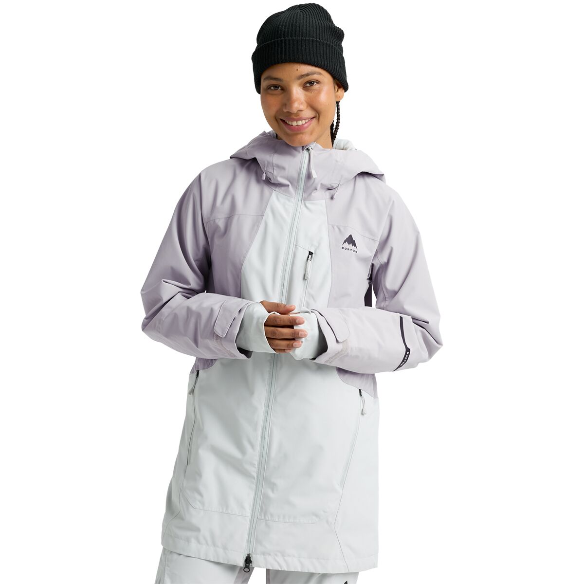 Burton Women's Reserve Jacket in Washed Lavender / Gray Cloud - Size: XL