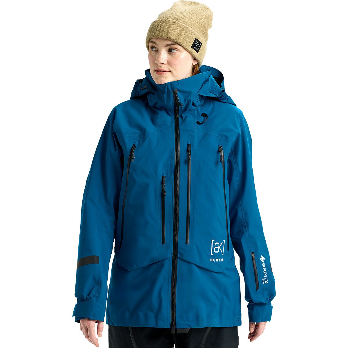 Burton Women's AK Acamar GORE-TEX PRO 3L Jacket in Blue Teal - Size: XS