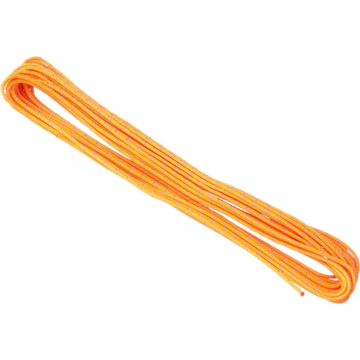 BlueWater Niteline Pre Cut Reflective Cord - 3mm in Orange - Size: 50ft