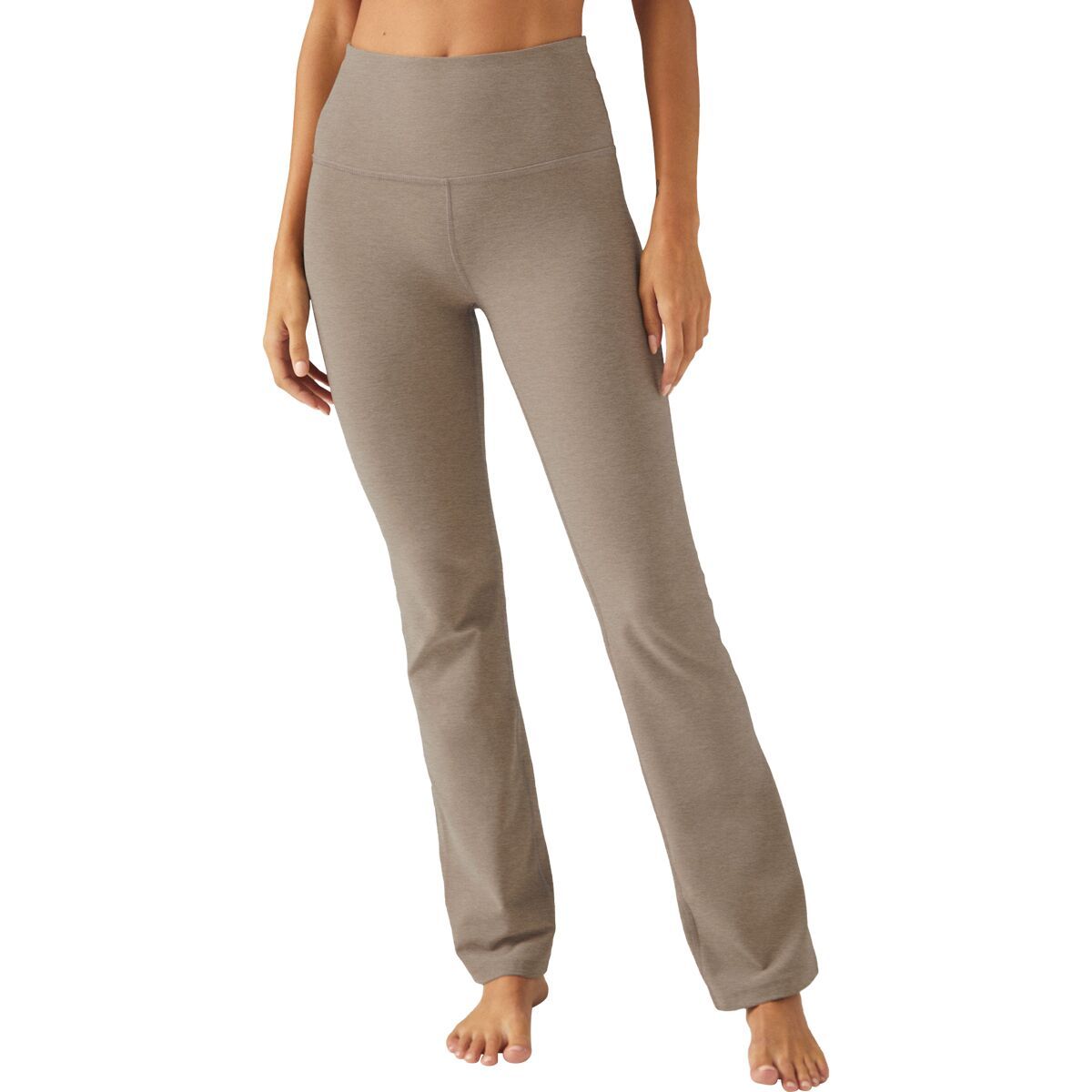 Beyond Yoga Women's High Waisted Practice Pant in Birch Heather - Size: XS