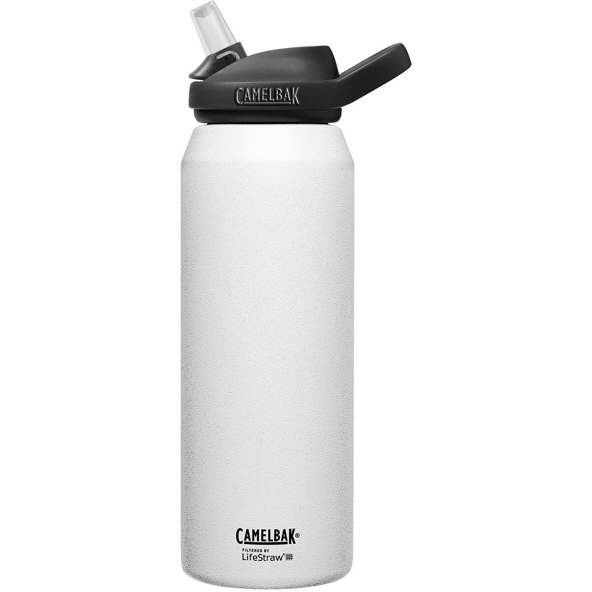 CamelBak x LifeStraw 32oz Eddy+ Filtered Water Bottle in White - Size: 32L