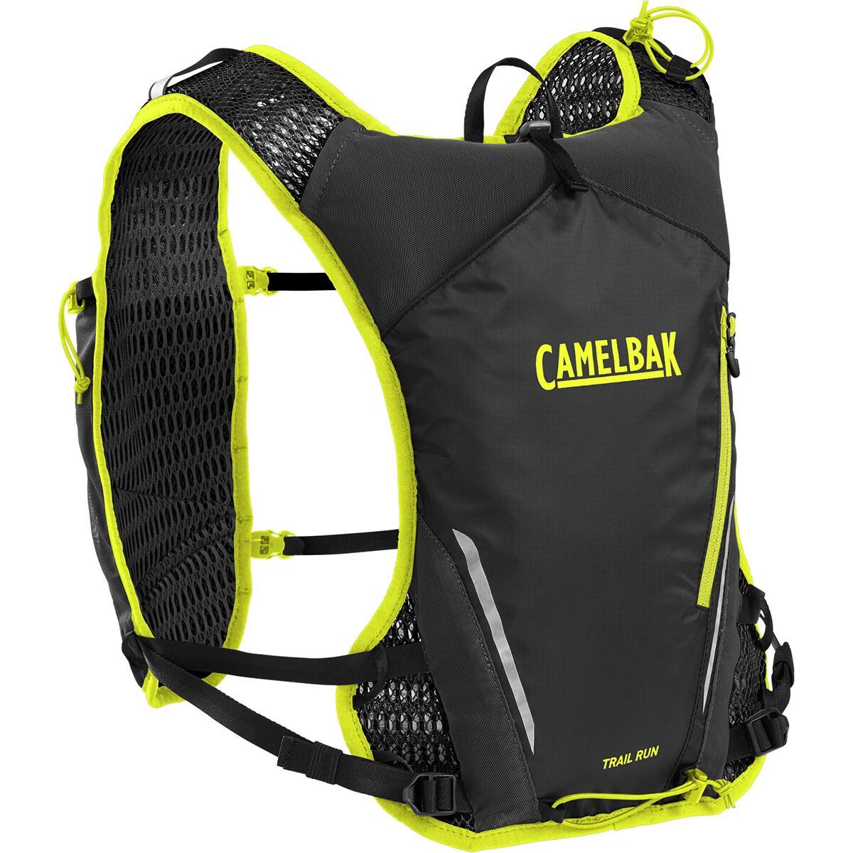 CamelBak Trail Run 34oz Hydration Vest in Black / Safety Yellow