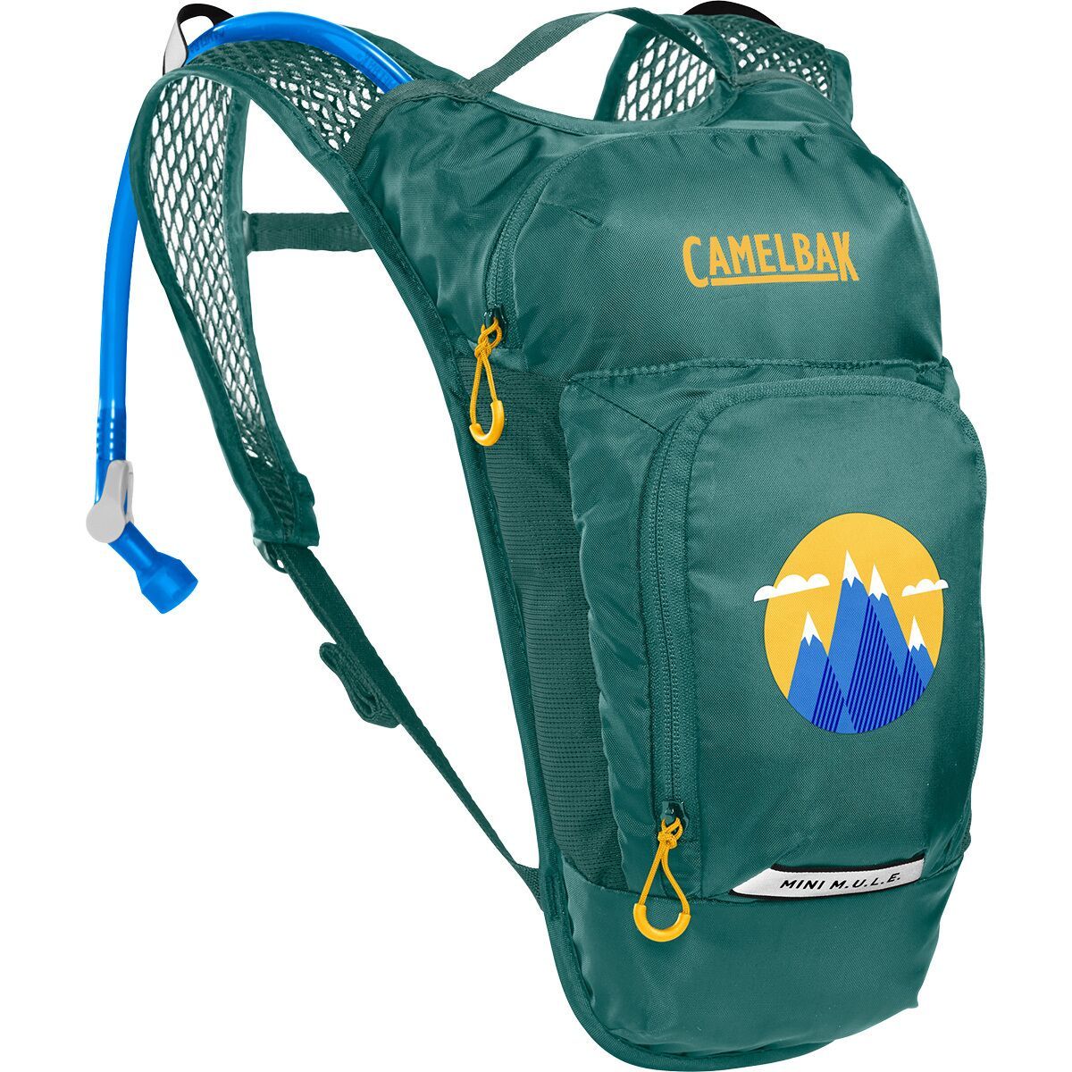 CamelBak Mini Mule 1.5L Backpack - Kids' in Green / Mountains