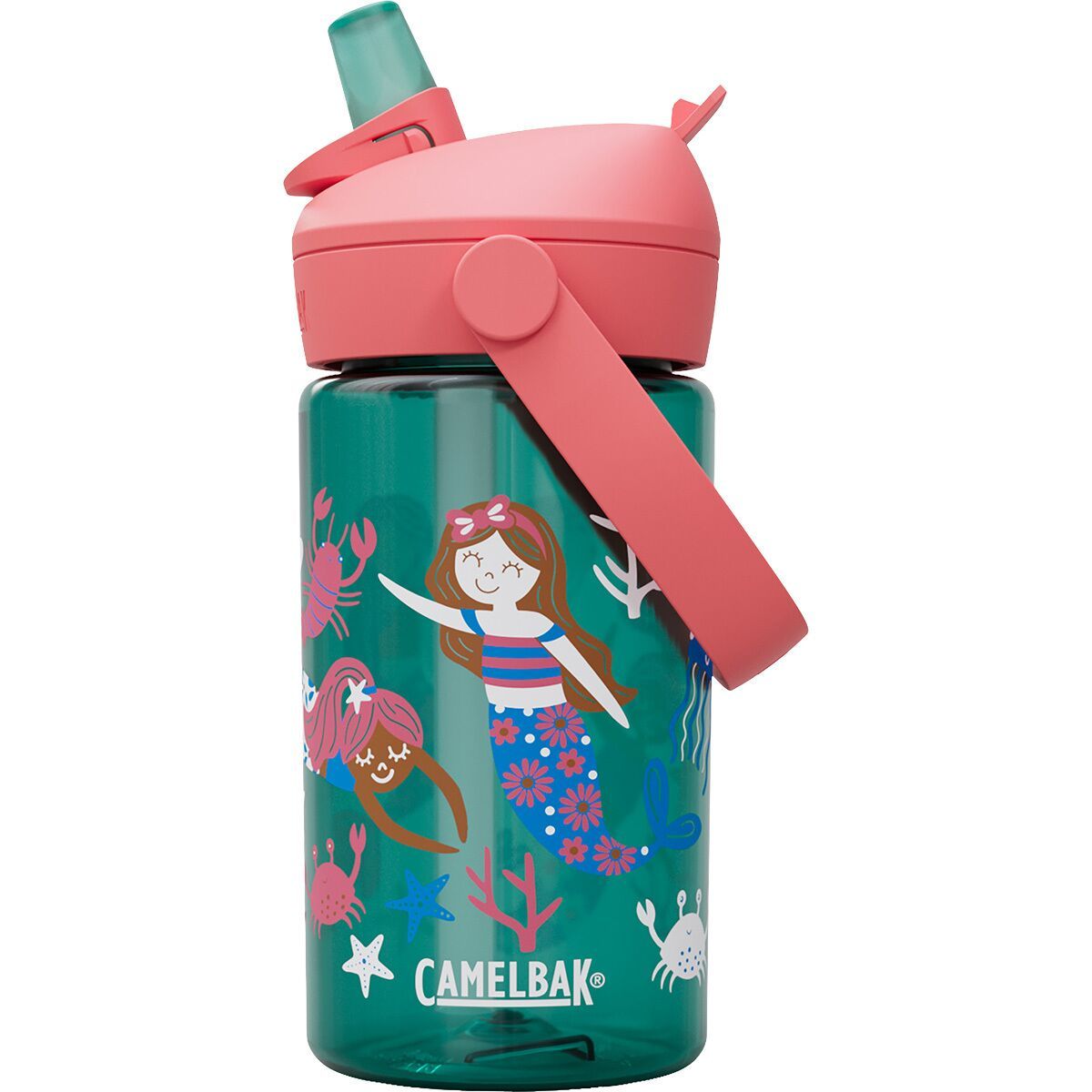 CamelBak Thrive Flip Straw 14oz Water Bottle - Kids' in Mermaid Friends