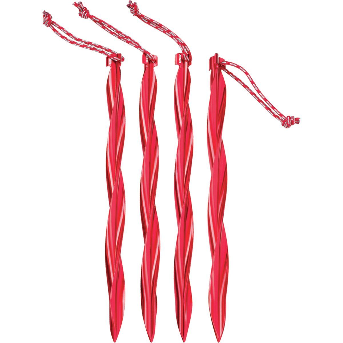 MSR Cyclone Tent Stakes in Red