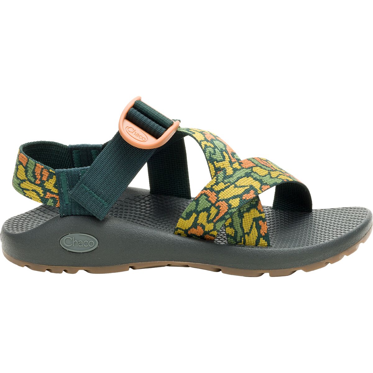 Chaco Women's Mega Z Classic Sandal in Pebble Greenery - Size: 9