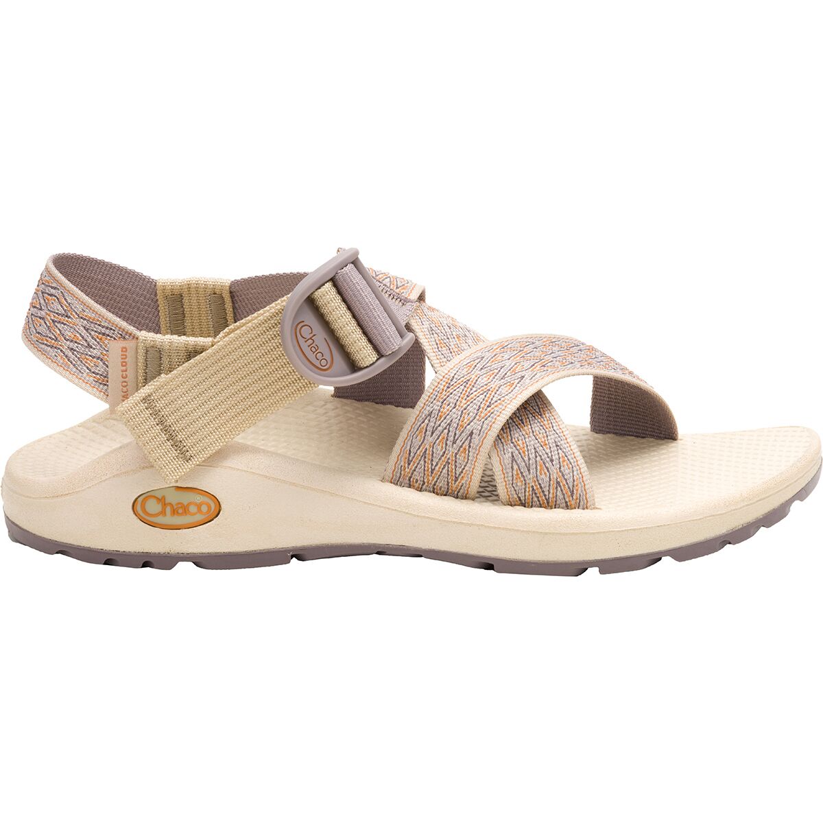 Chaco Women's Mega Z Cloud Sandal in Summit Khaki - Size: 6
