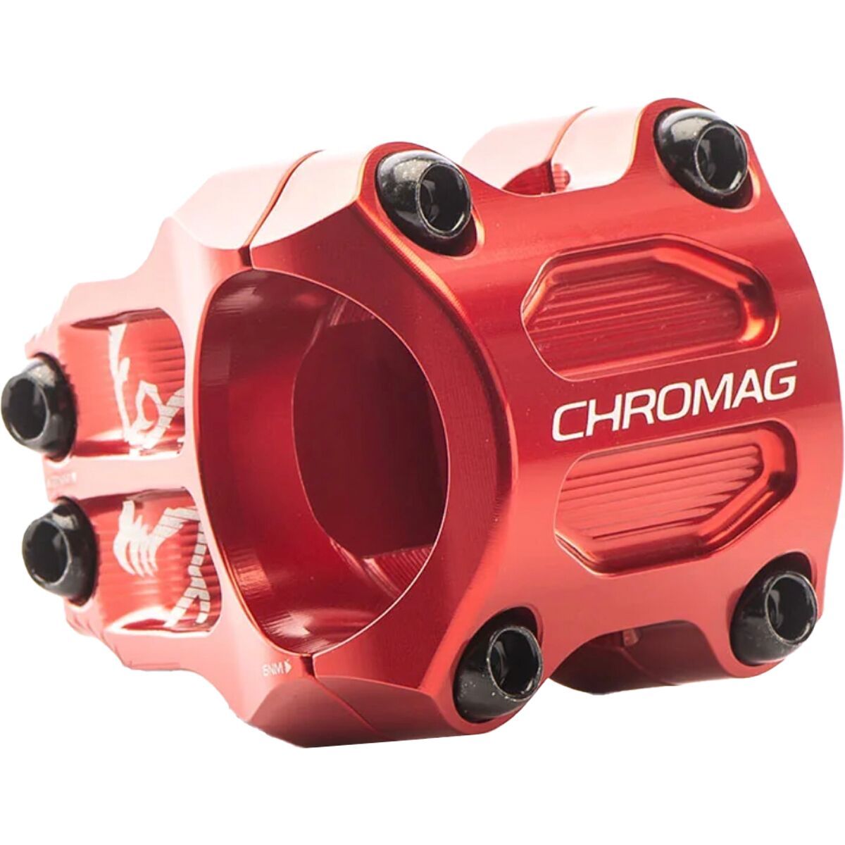 Chromag RIZA Stem in Red - Size: 38mm