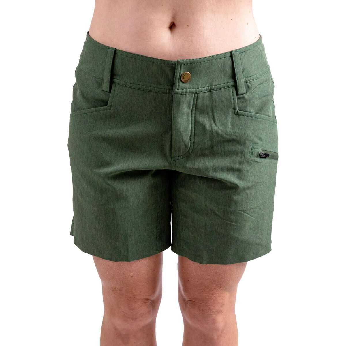 Club Ride Apparel Women's Eden Short in Cypress Green - Size: Medium