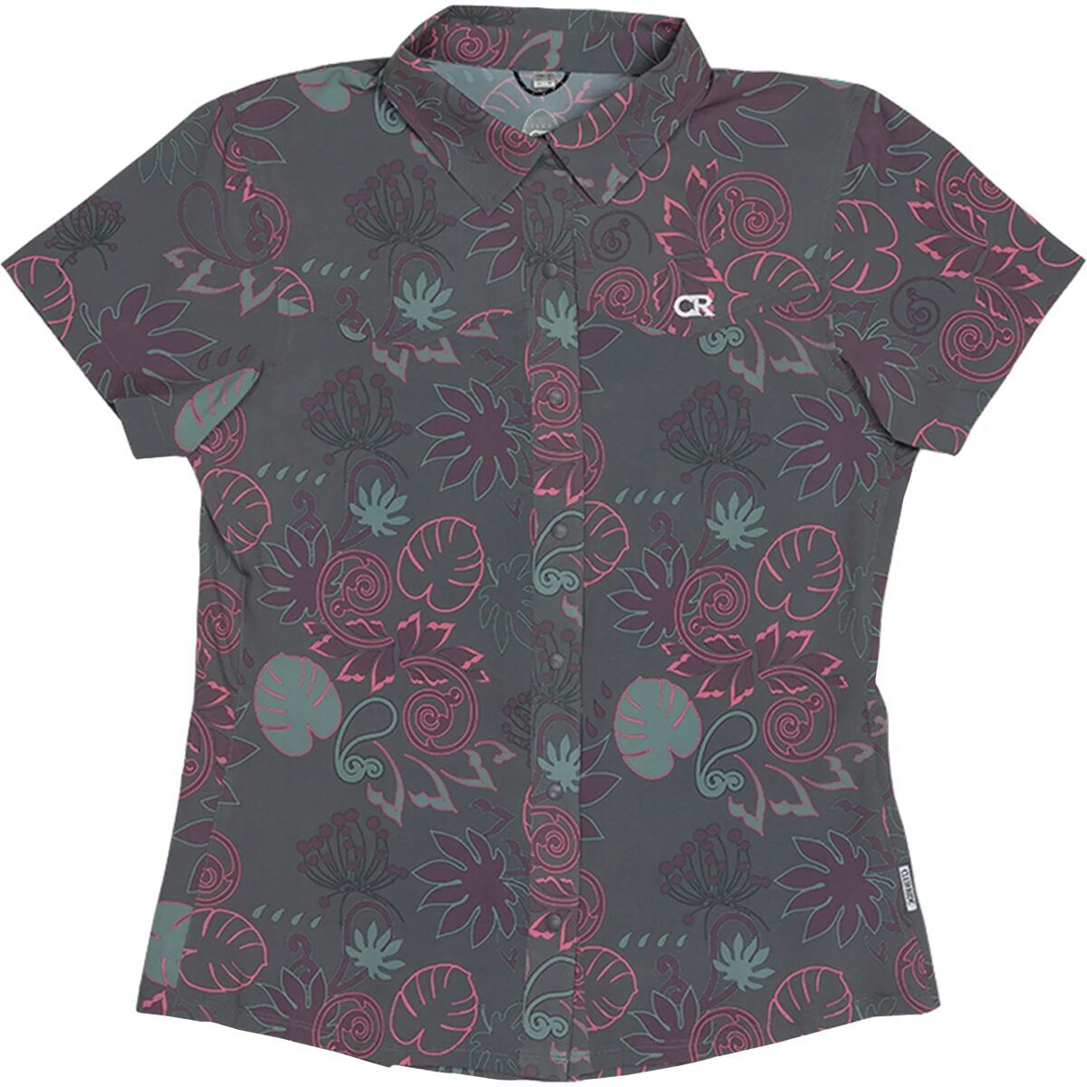 Club Ride Apparel Women's Bandara Paisley Print Jersey in Coriander Brown Paisley Print - Size: XS