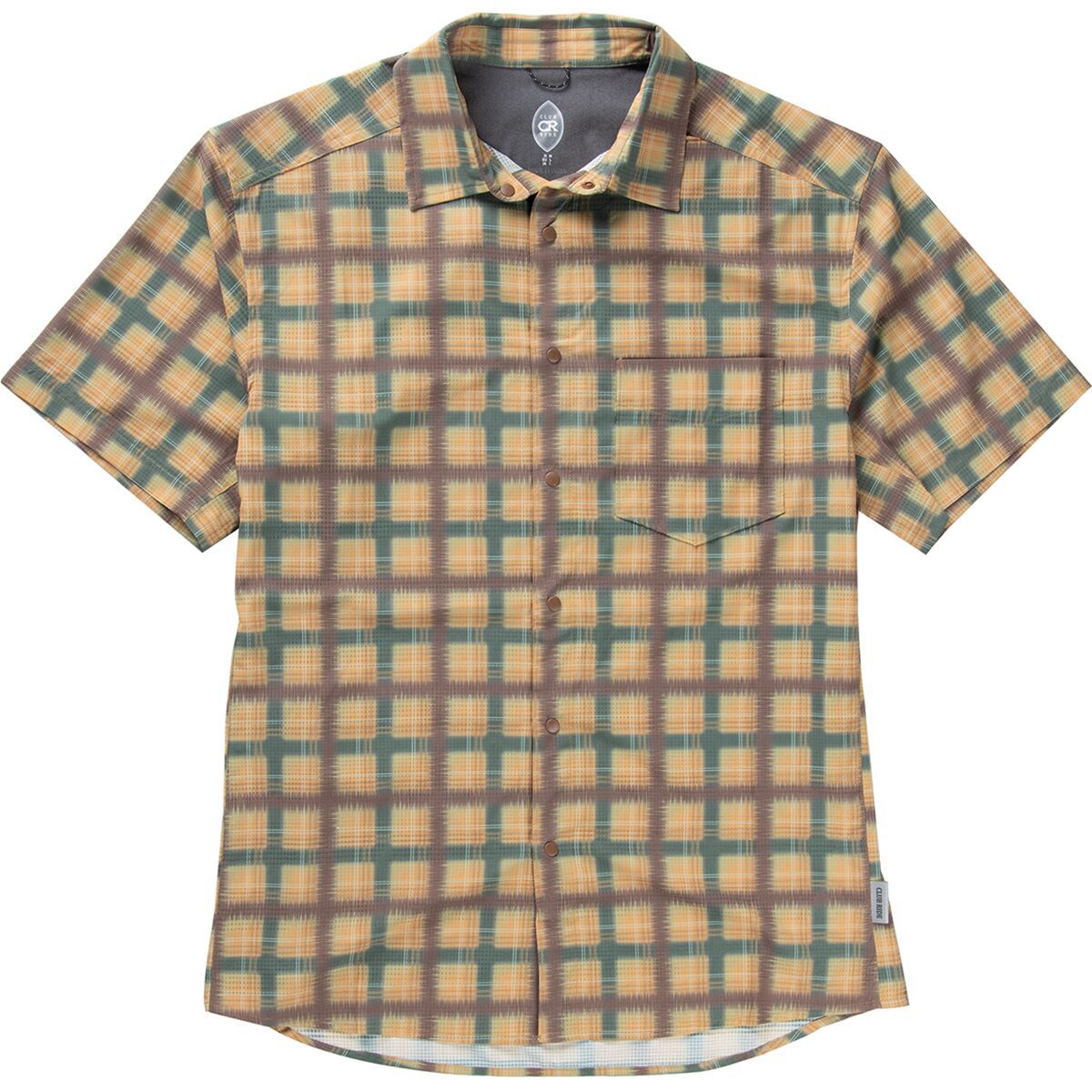 Club Ride Apparel Men's Motive Print Jersey in Desert Gold Vibes - Size: Small